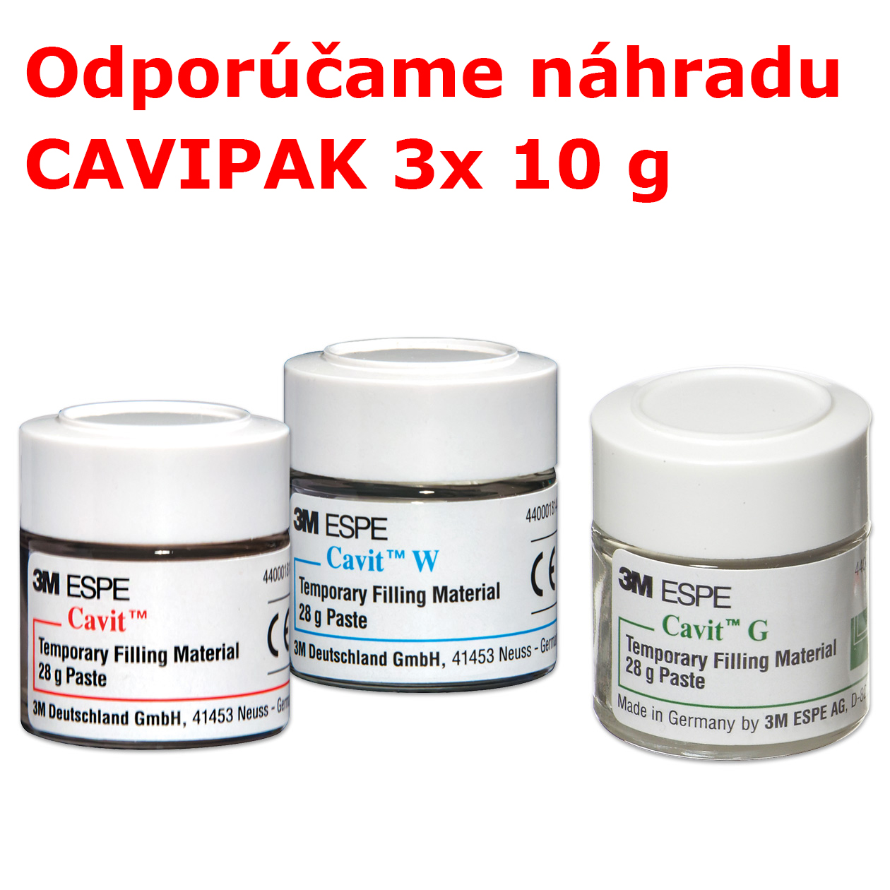 cavit nahrada