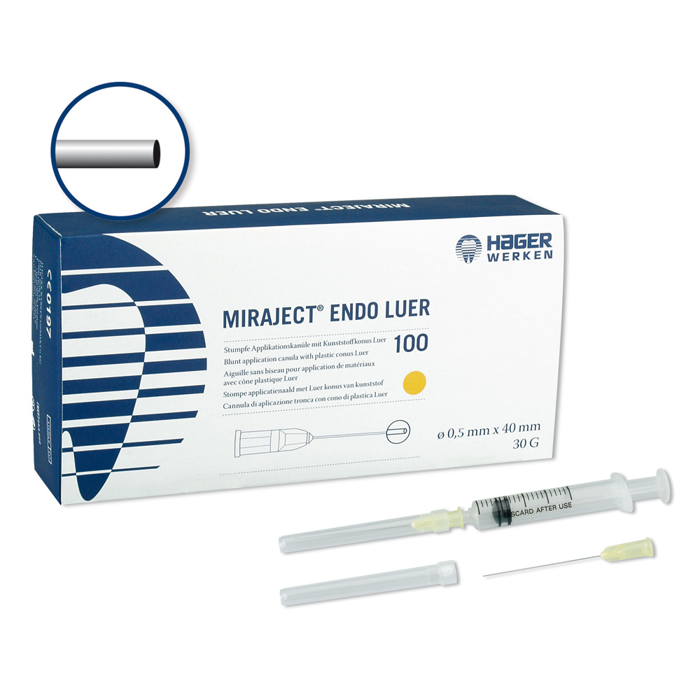 Miraject Endo Luer 0,5 x 40 mm